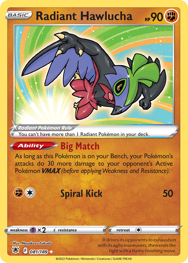 Radiant Hawlucha (English)