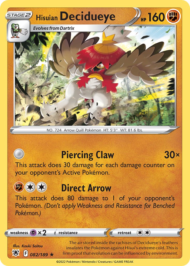 Hisuian Decidueye (English)