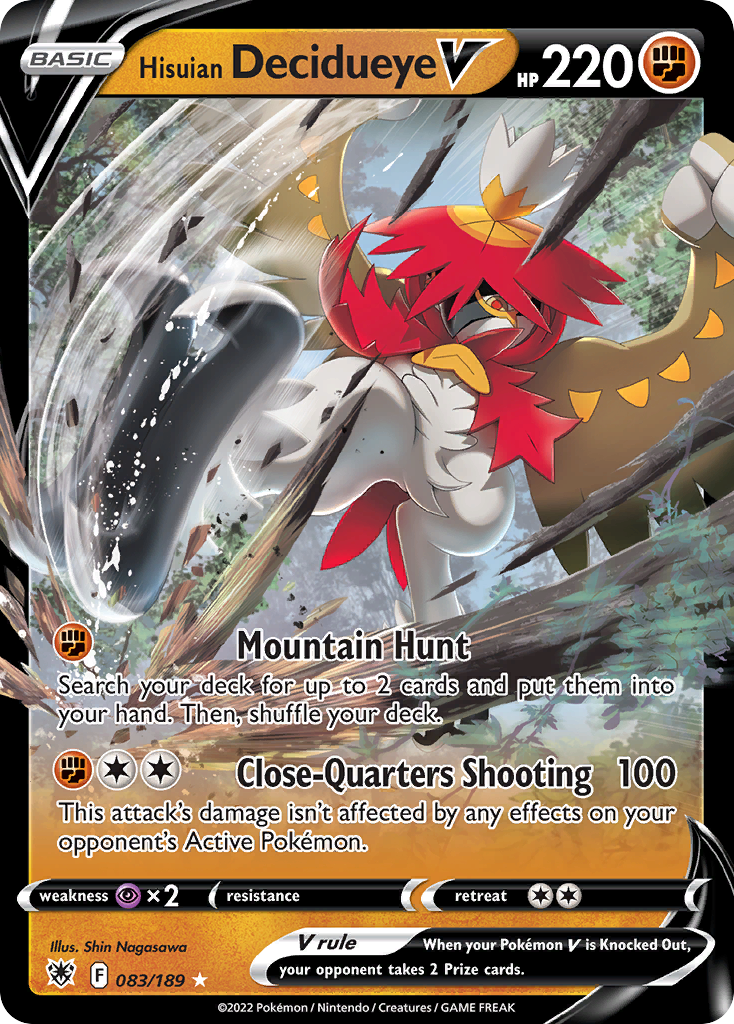 Hisuian Decidueye V (English)