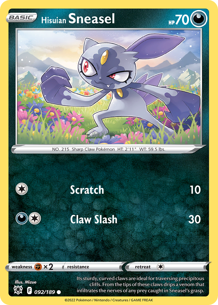 Hisuian Sneasel (English)