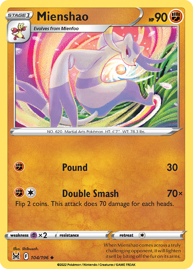 Mienshao (English)