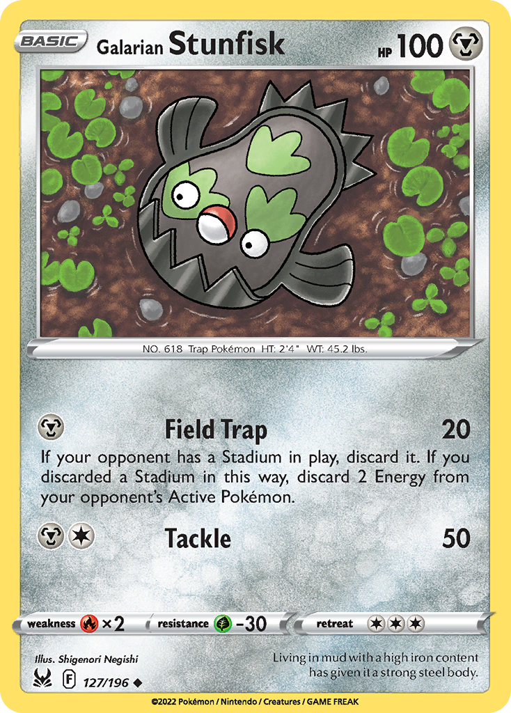 Galarian Stunfisk (English)