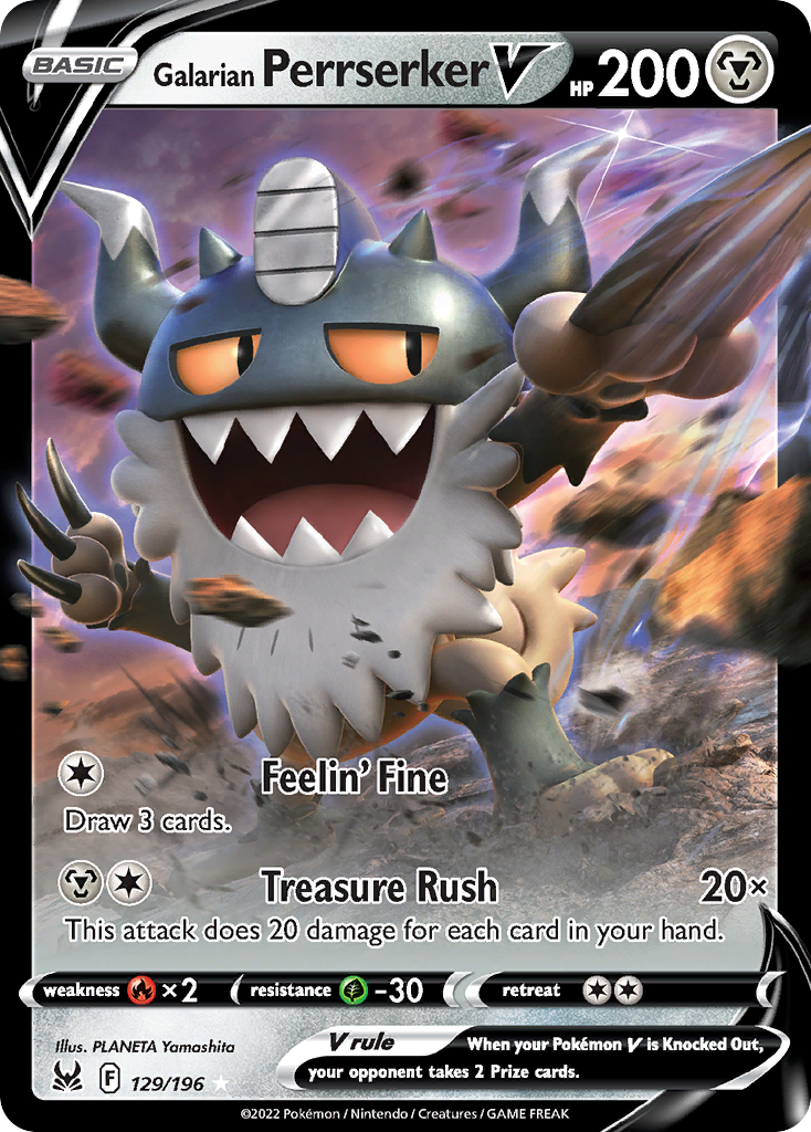 Galarian Perrserker V (English)