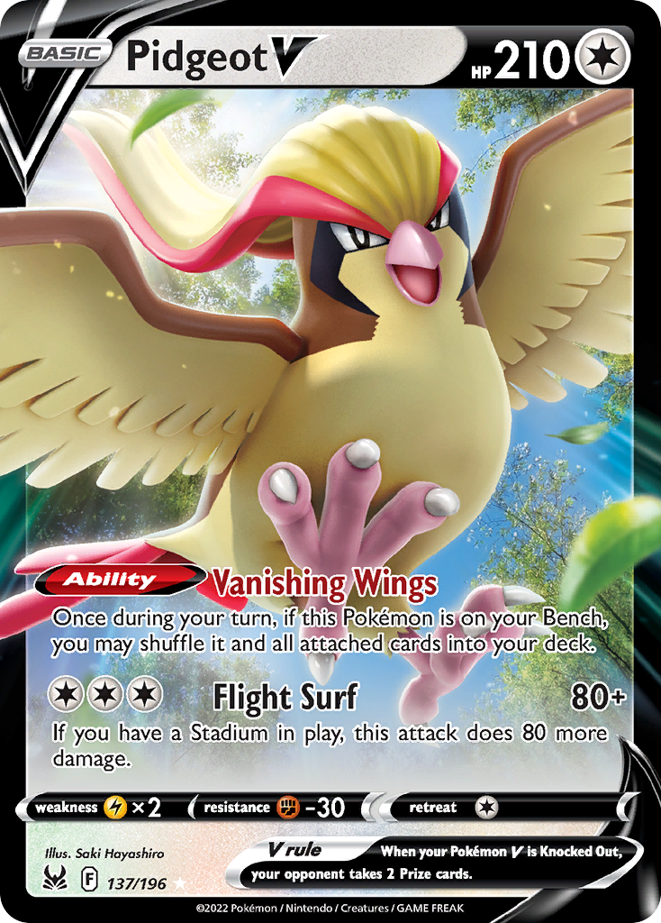 Pidgeot V (English)