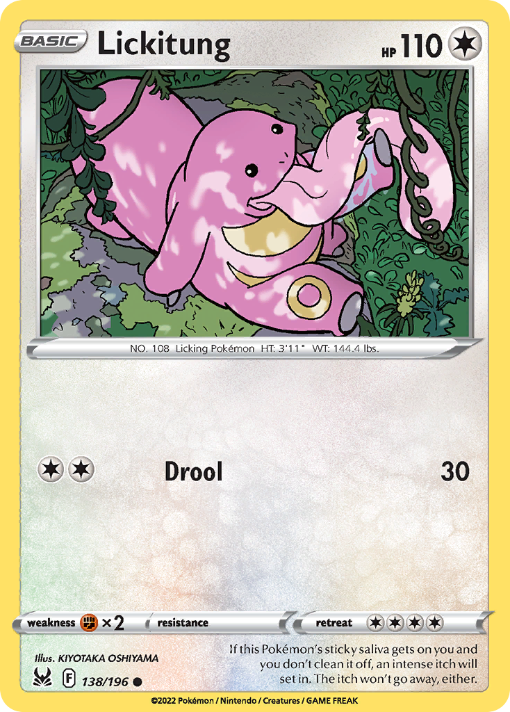 Lickitung (English)