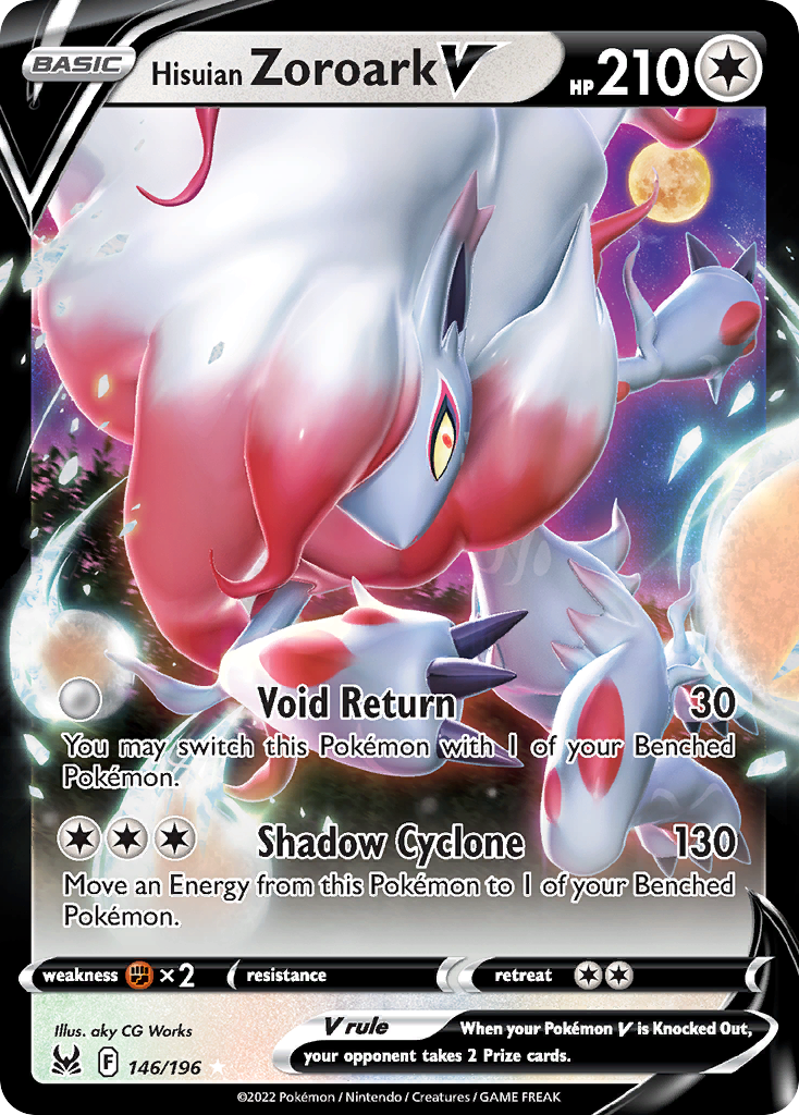 Hisuian Zoroark V (English)