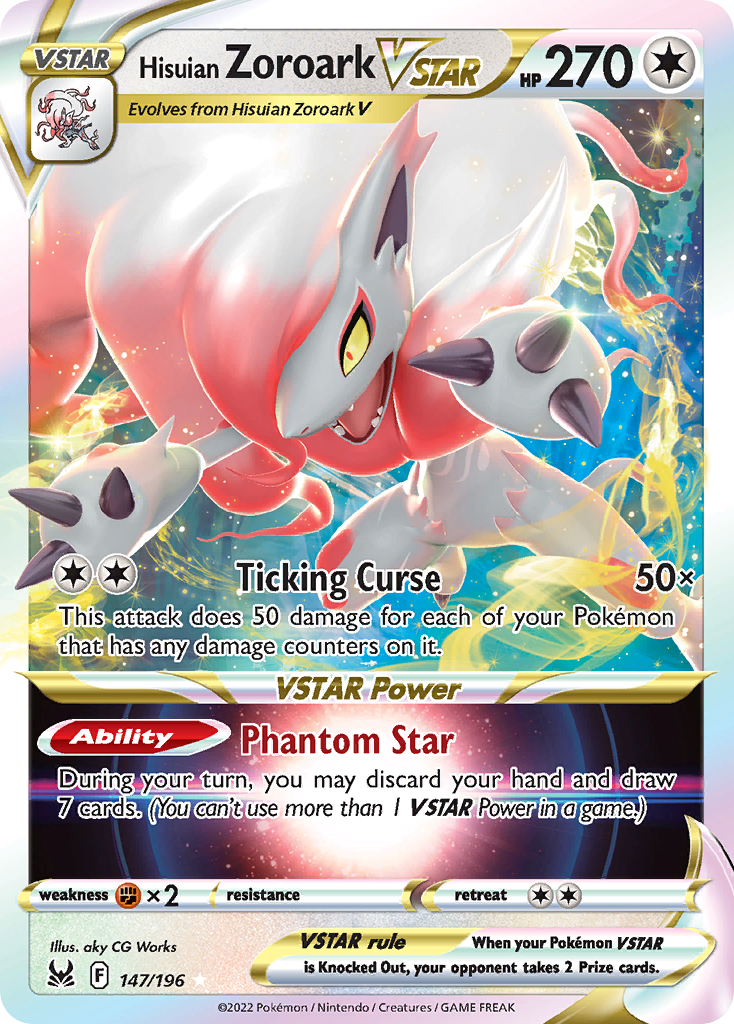 Hisuian Zoroark VSTAR (English)