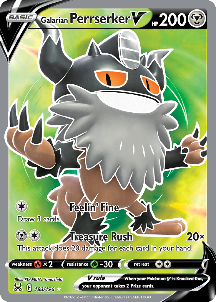 Galarian Perrserker V (English)