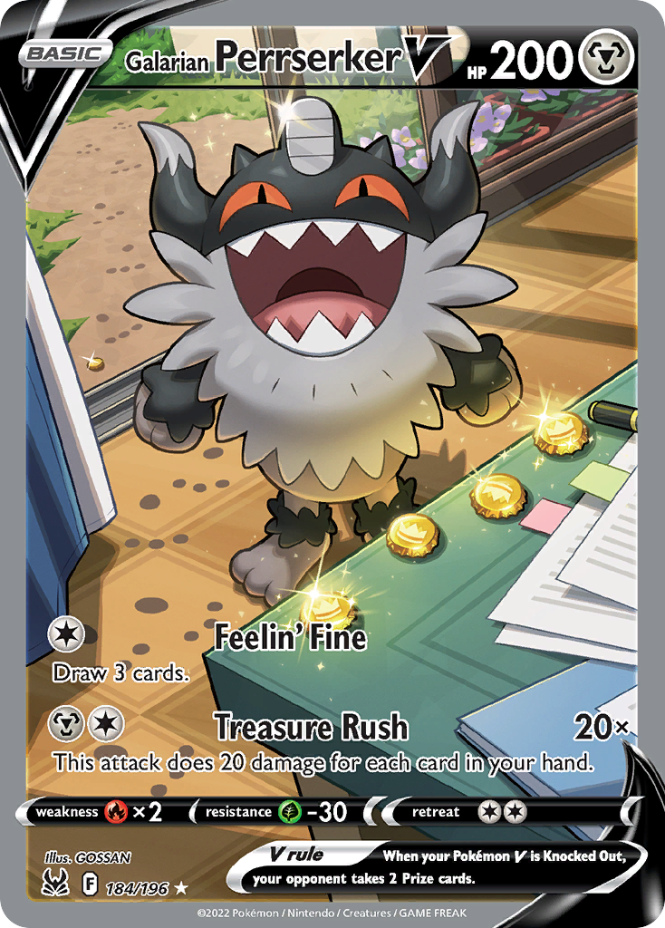 Galarian Perrserker V (English)