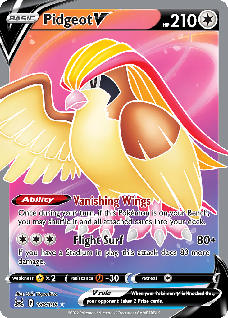 Pidgeot V (English)