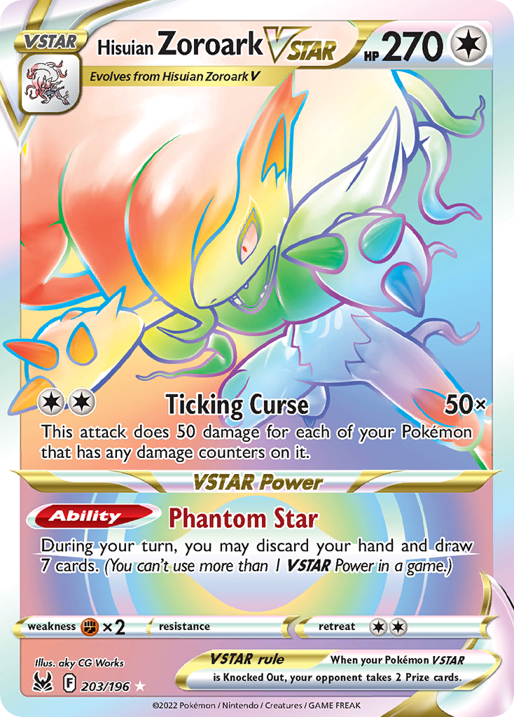 Hisuian Zoroark VSTAR (English)
