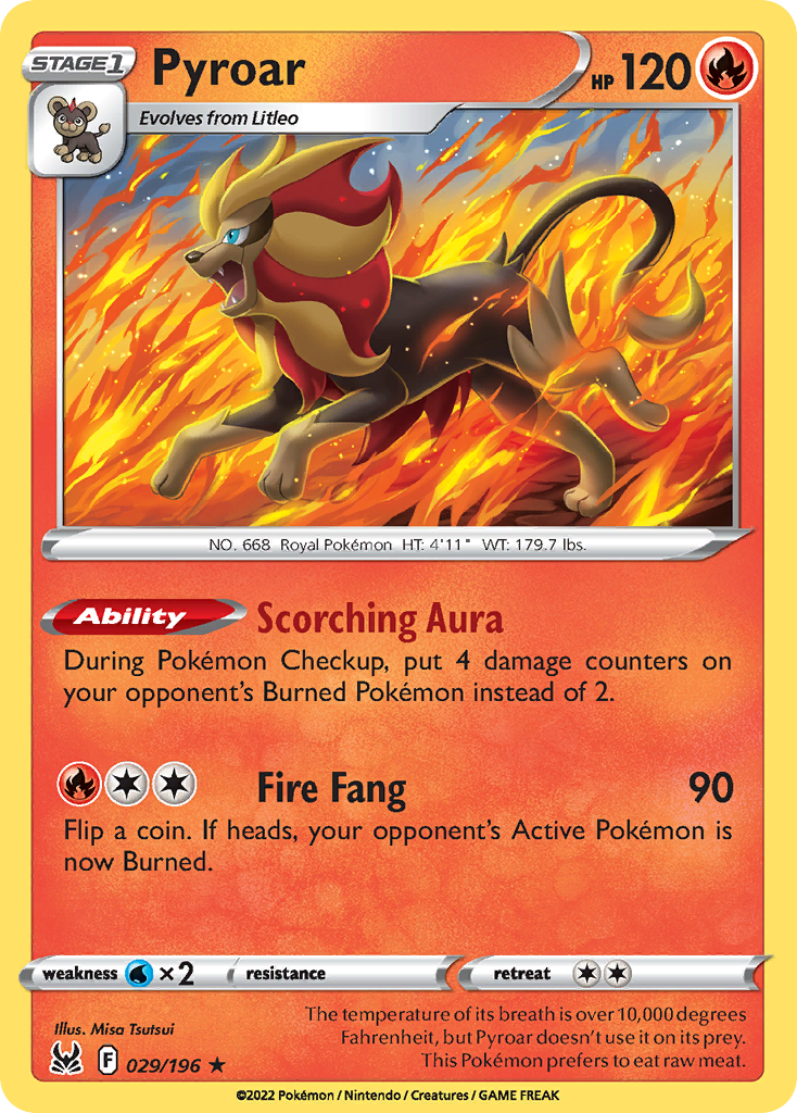 Pyroar (English)