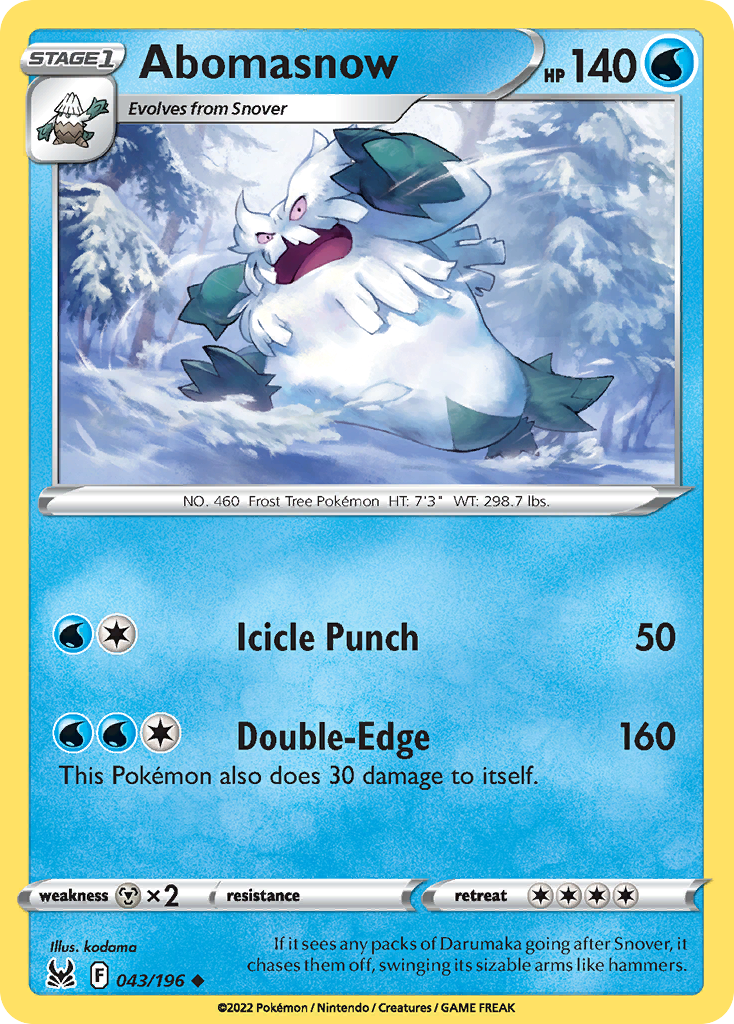 Abomasnow (English)