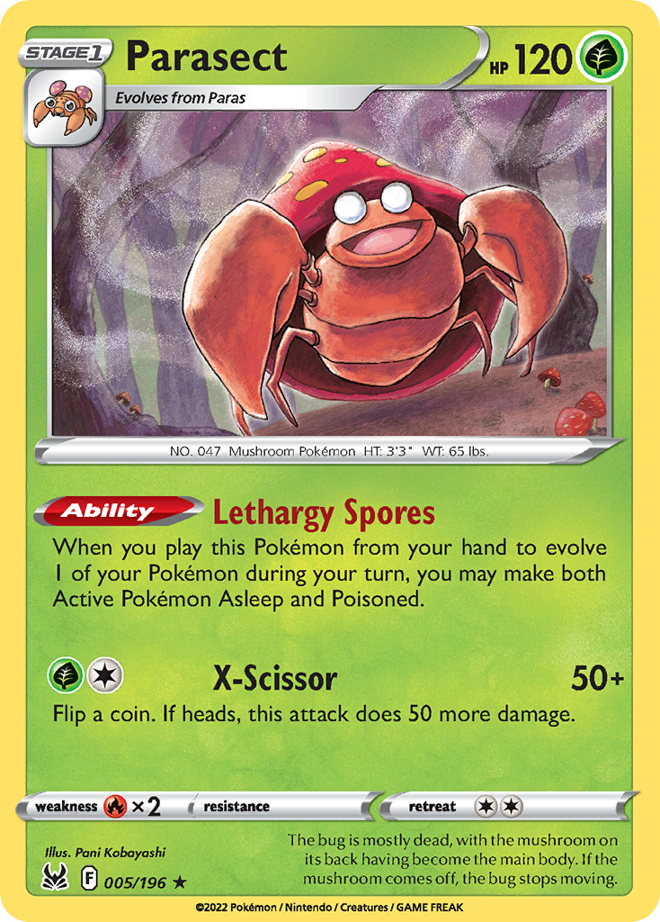 Parasect (English)