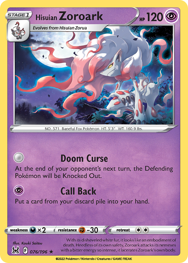 Hisuian Zoroark (English)