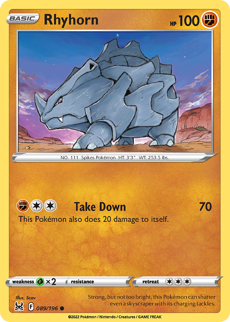 Rhyhorn (English)