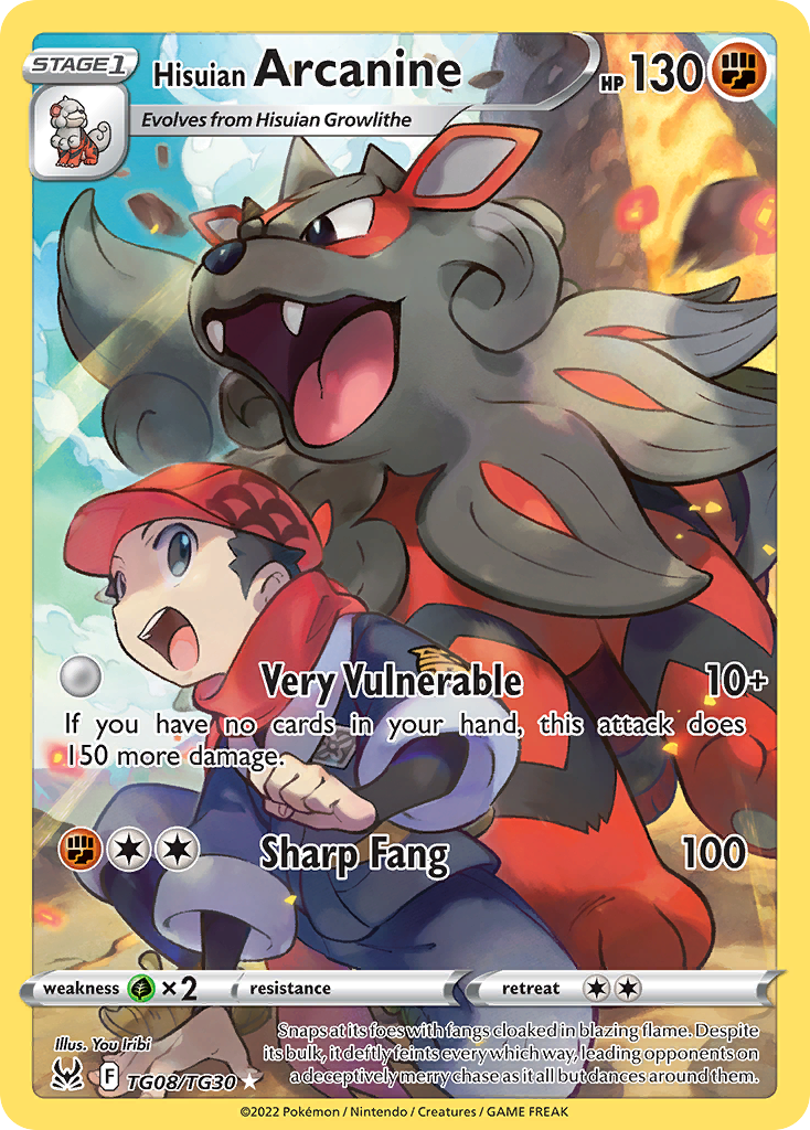 Hisuian Arcanine (TG) (English)