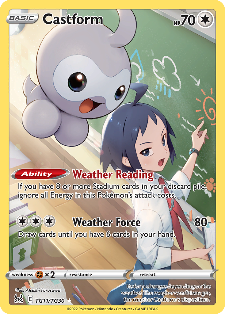 Castform (TG) (English)