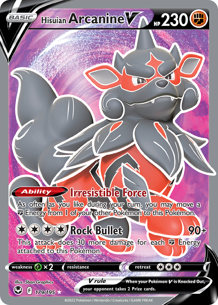 Hisuian Arcanine V (English)