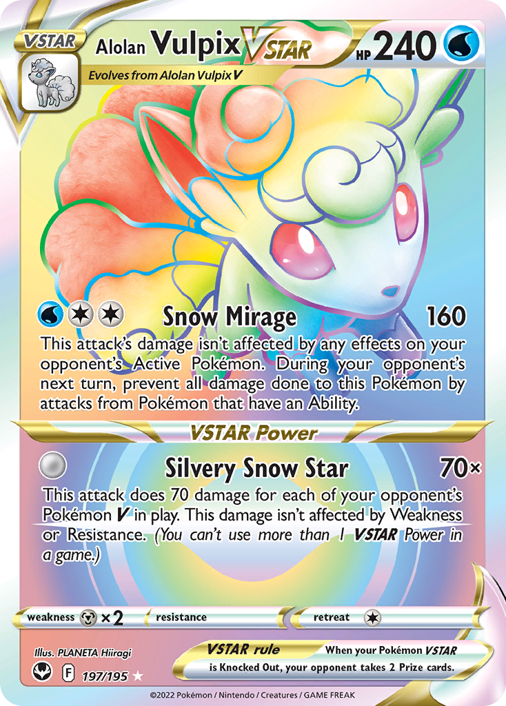 Alolan Vulpix VSTAR (English)