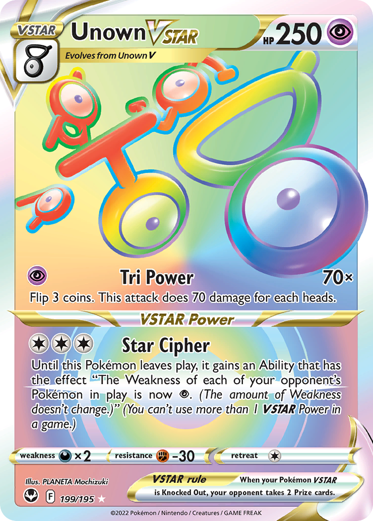 Unown VSTAR (English)