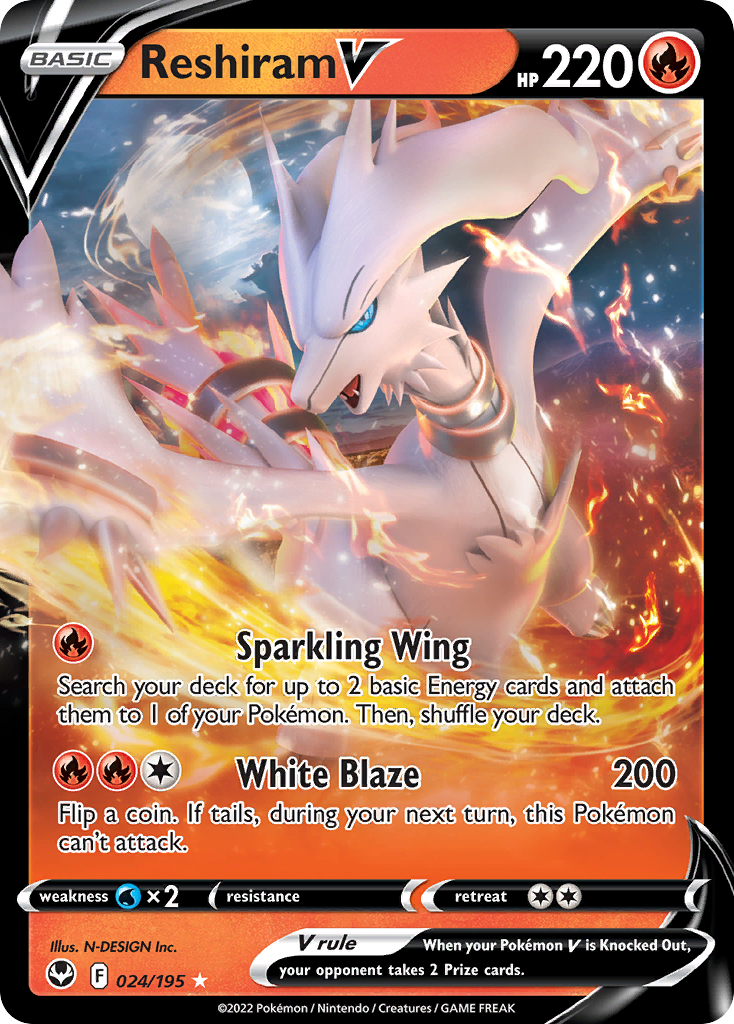 Reshiram V (English)