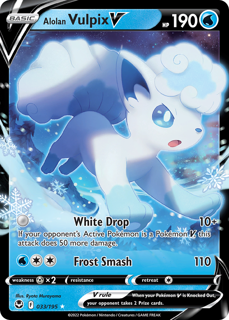 Alolan Vulpix V (English)