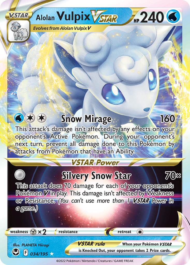Alolan Vulpix VSTAR (English)