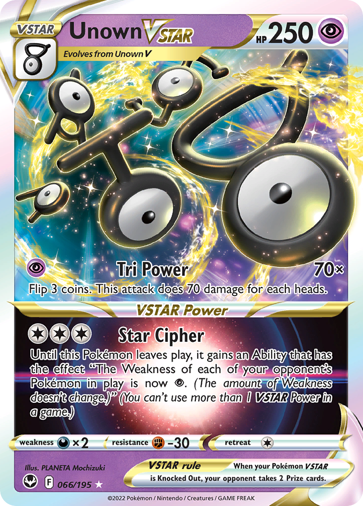Unown VSTAR (English)