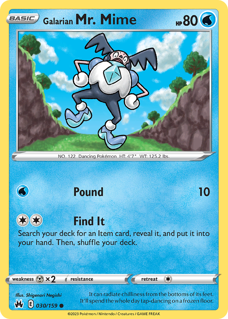 Galarian Mr. Mime (English)