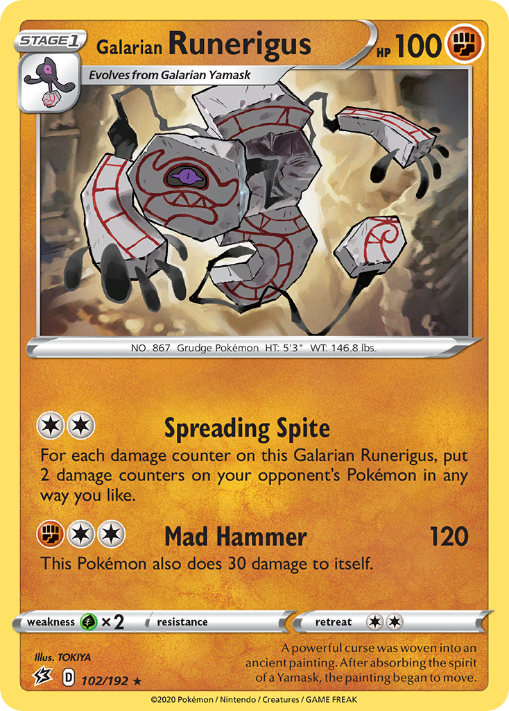 Galarian Runerigus (English)