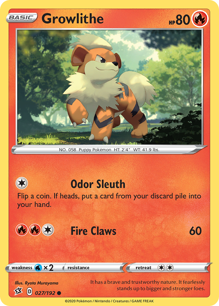 Growlithe (English)