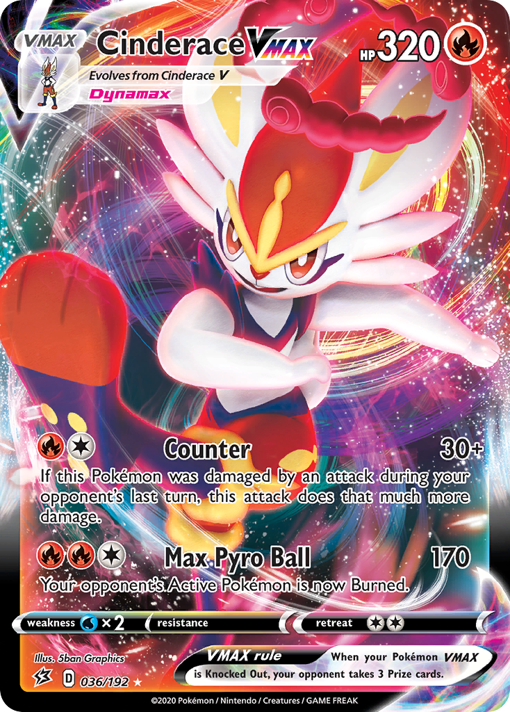 Cinderace VMAX (English)