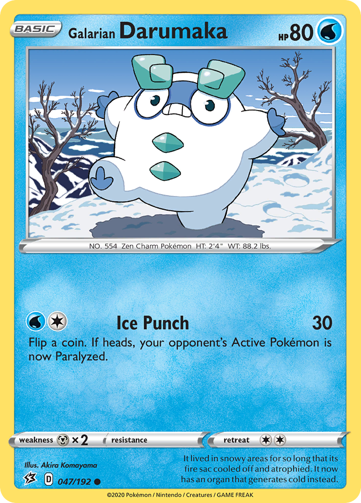 Galarian Darumaka (English)