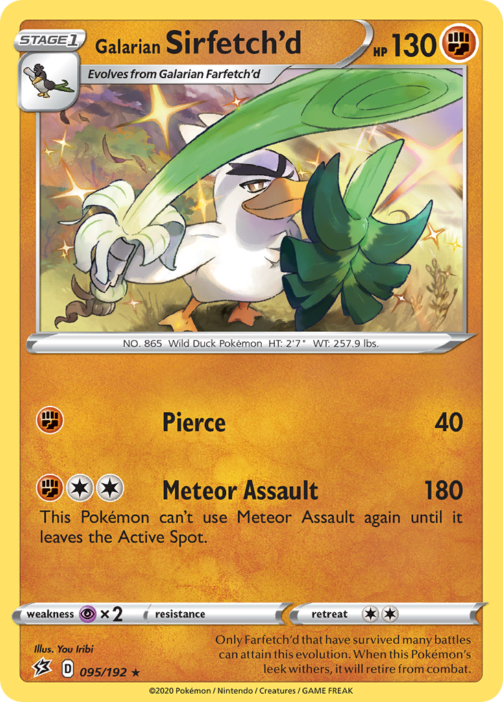 Galarian Sirfetch'd (English)