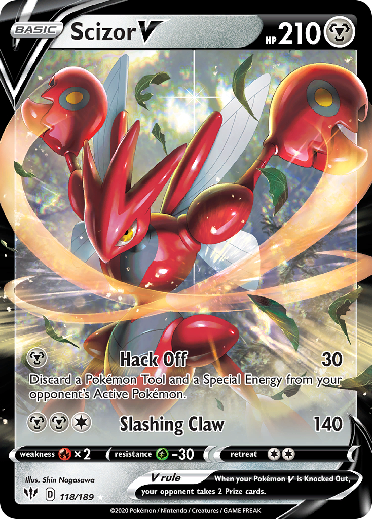 Scizor V (English)