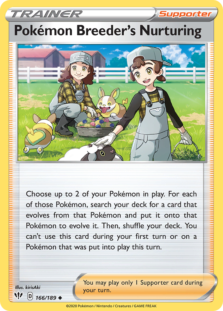 Pokémon Breeder's Nurturing (English)