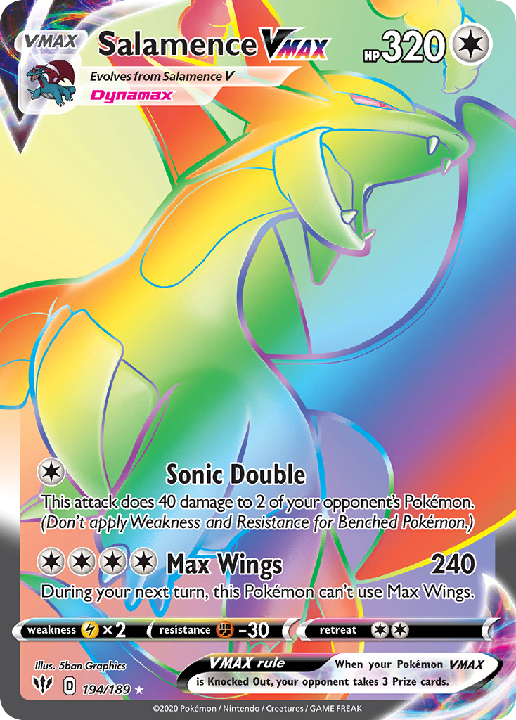 Salamence VMAX (English)