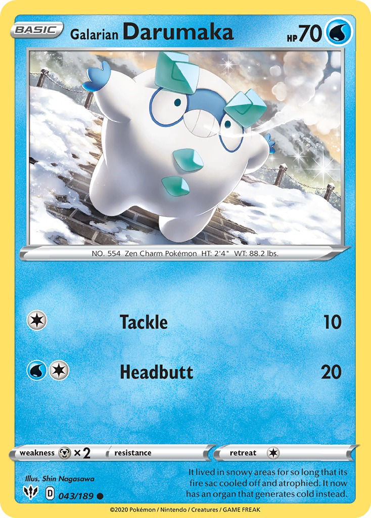Galarian Darumaka (English)