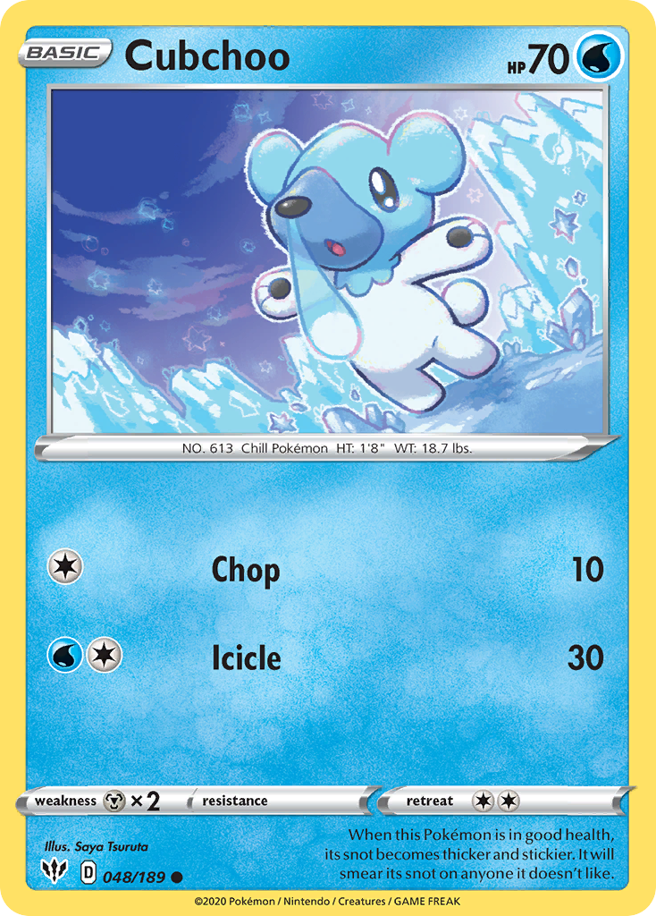 Cubchoo (English)