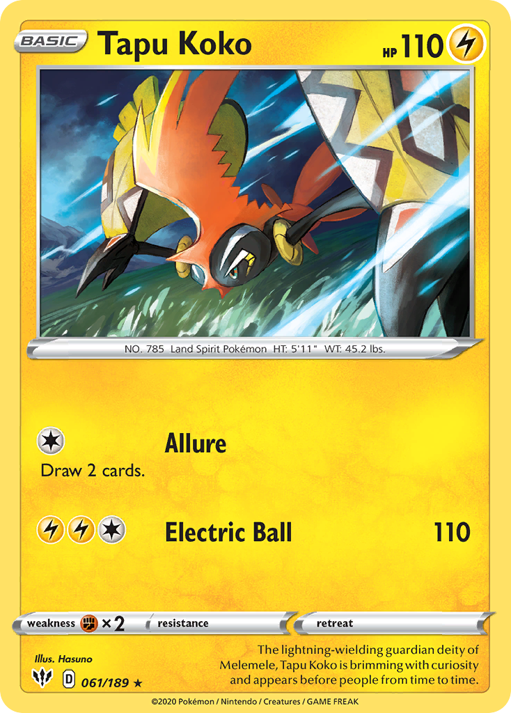 Tapu Koko (English)