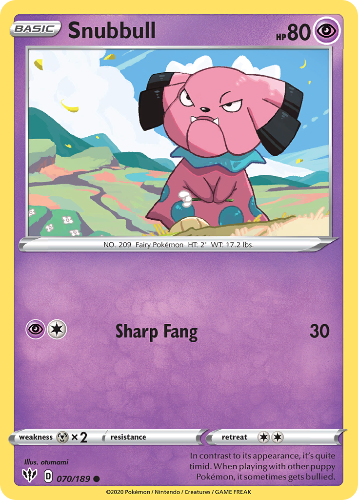 Snubbull (English)