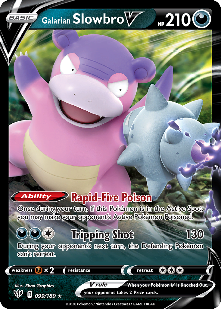 Galarian Slowbro V (English)
