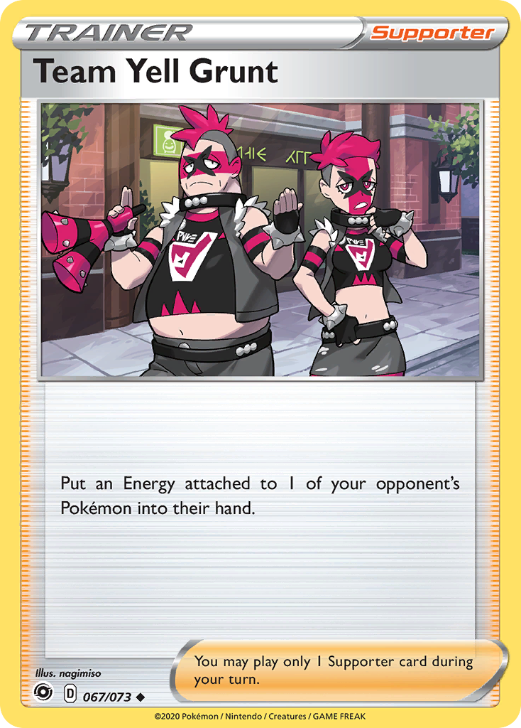 Team Yell Grunt (English)