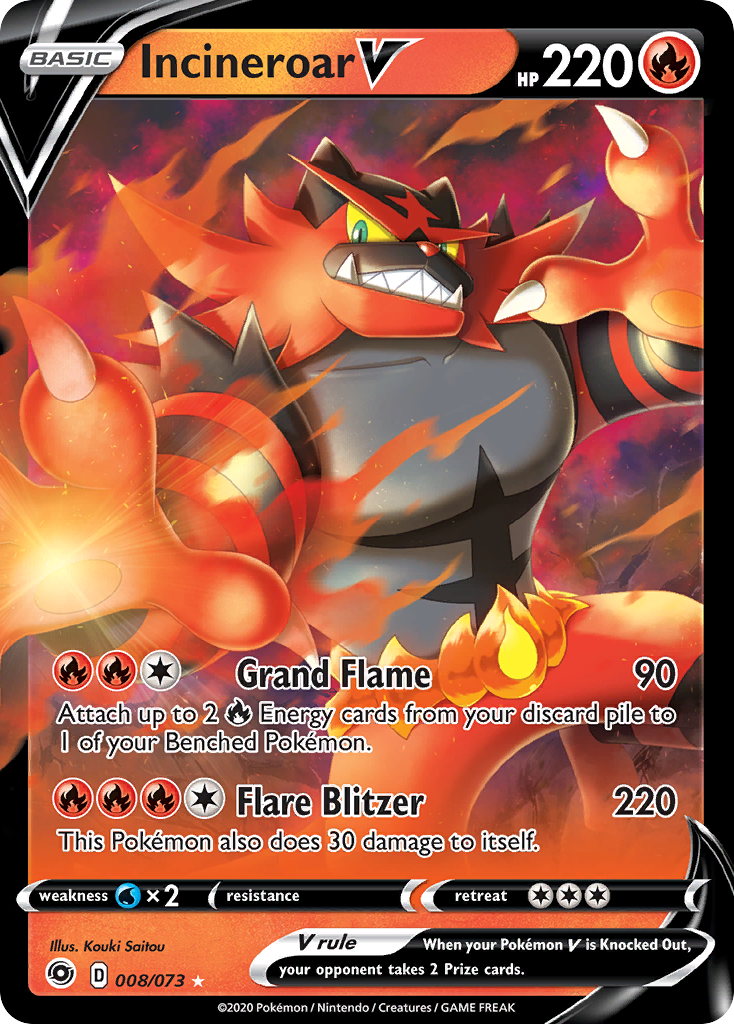 Incineroar V (English)