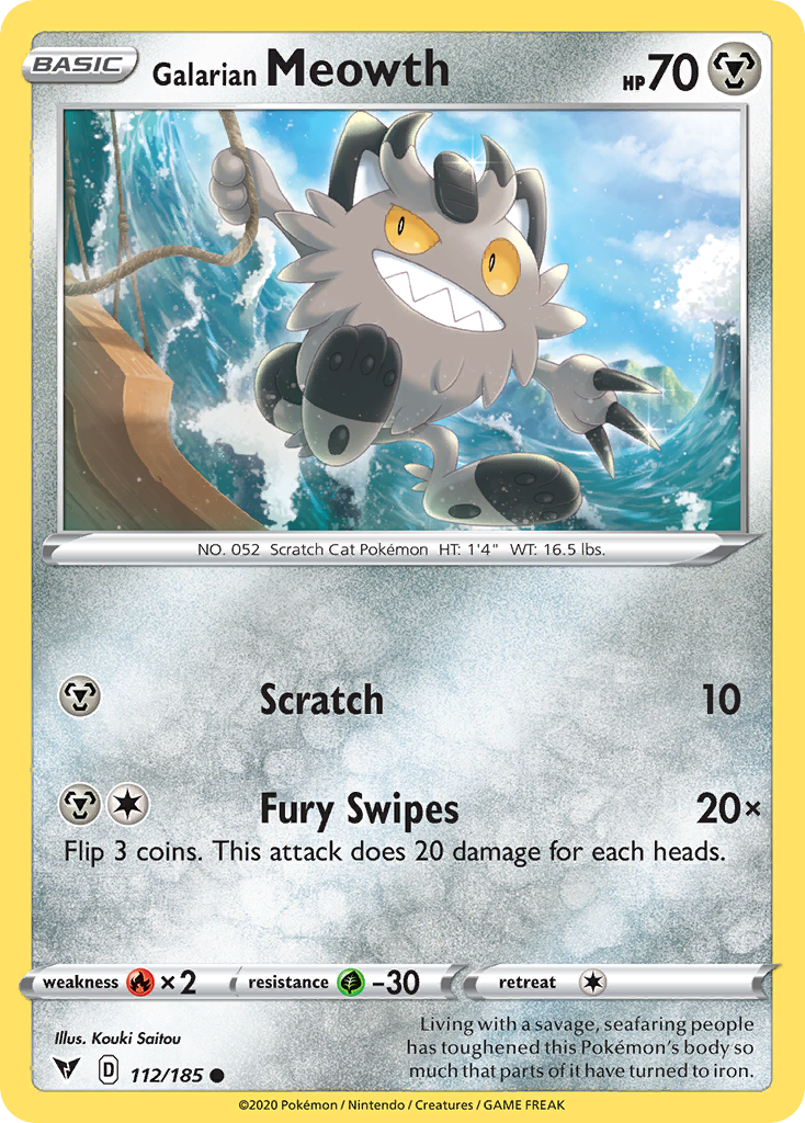 Galarian Meowth (English)