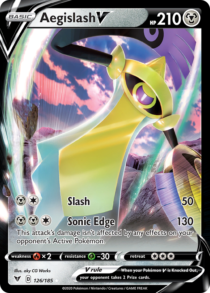 Aegislash V (English)