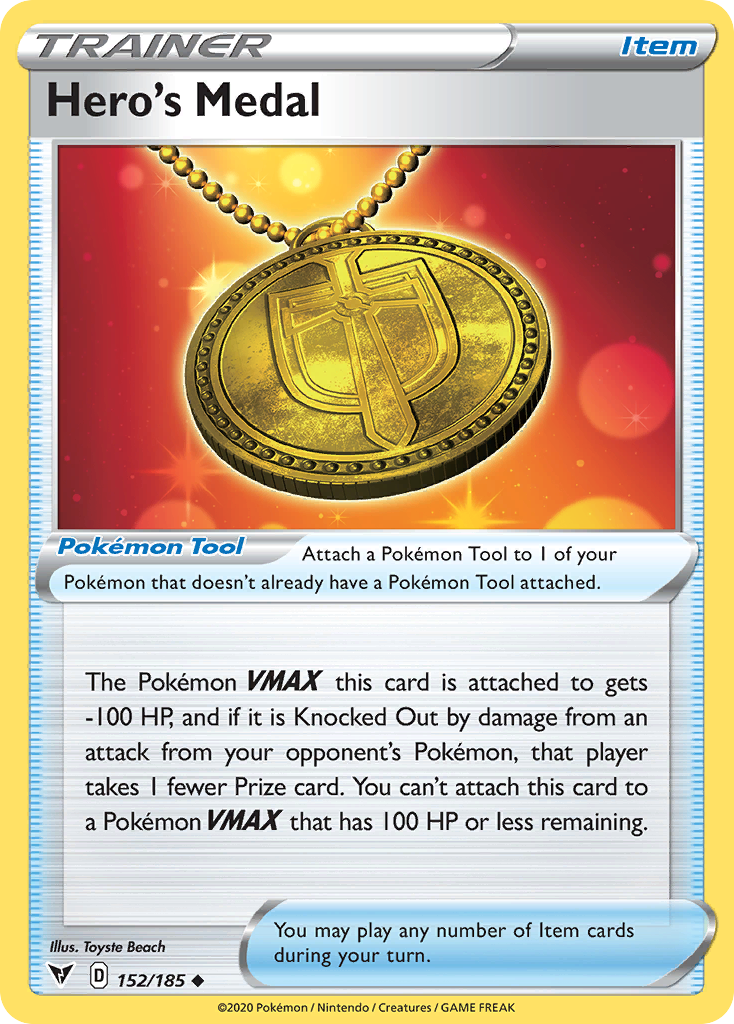 Hero's Medal (English)