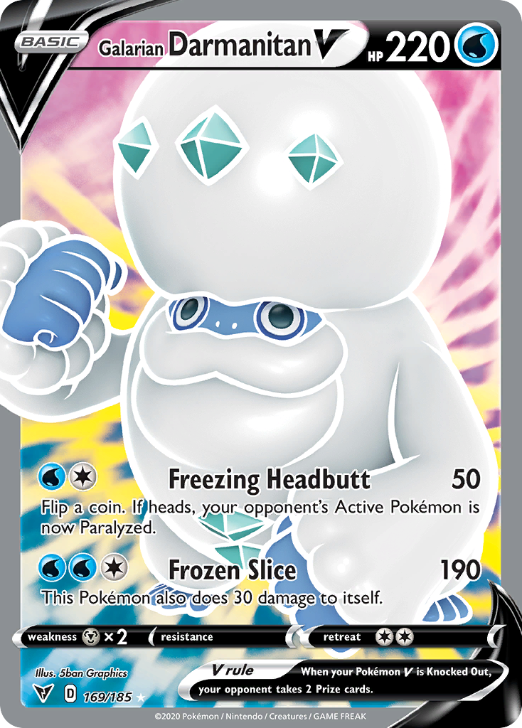 Galarian Darmanitan V (English)
