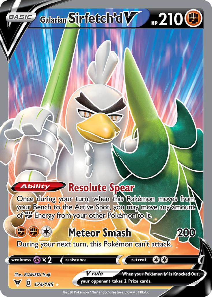 Galarian Sirfetch'd V (English)